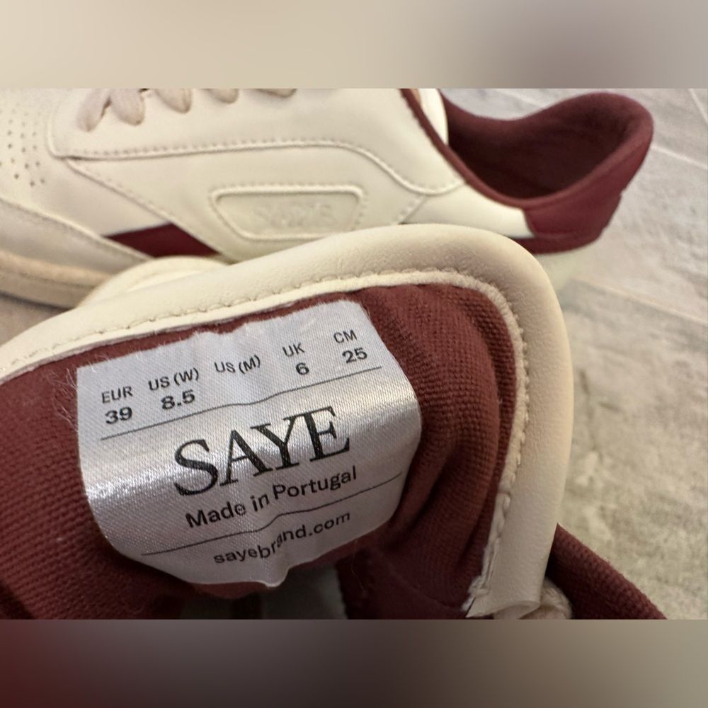 Saye Modelo '89 (M89 Icon) Garnet 39/8.5 - Picture 7 of 11